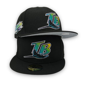 New Era Tampa Bay Rays Fitted Pink Bottom Sky Blue Pink (1998-2018  Embroidery)