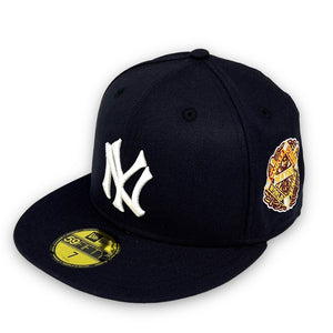 New York Yankees Hat  New Era 2000 'Subway Series' World Series Navy Wool 59FIFTY  Fitted Hat