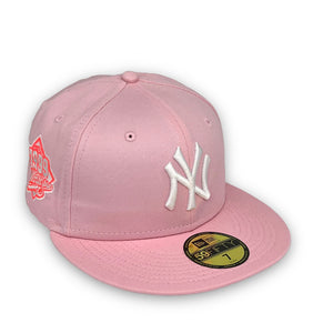 Yankees 99 WS 59FIFTY New Era Red Fitted Hat Grey Bottom – USA CAP