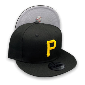 Pittsburgh Pirates Authentic Collection 59FIFTY New Era Gray & Black F –  USA CAP KING