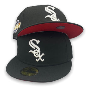 Shop New Era 59Fifty Chicago White Sox 2005 World Series Wool Hat 11783656  black