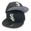 Chicago White Sox Basic Authentic Collection 59FIFTY New Era Black Fitted Hat
