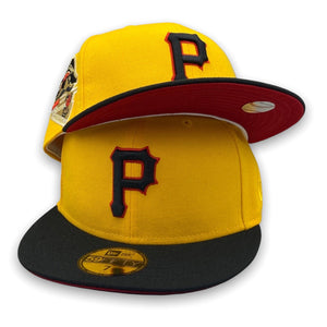 Pittsburgh Pirates Authentic Collection 59FIFTY New Era Black & Red Fi –  USA CAP KING