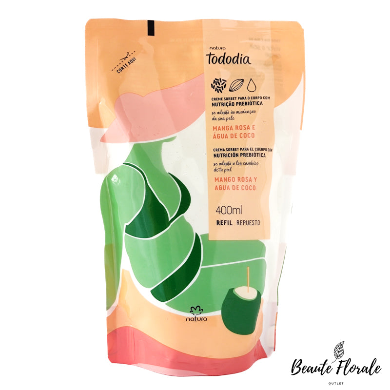 Tododia Repuesto crema nutritiva corporal mango rosa y agua de coco –  Beaute Florale