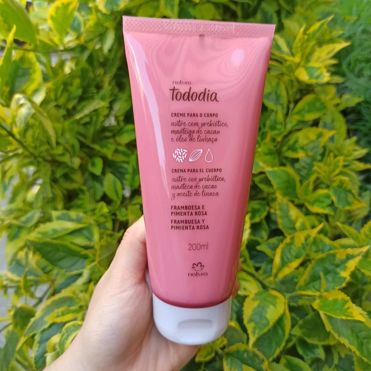 Tododia Crema Nutritiva Frambuesa y Pimienta Rosa – Beaute Florale