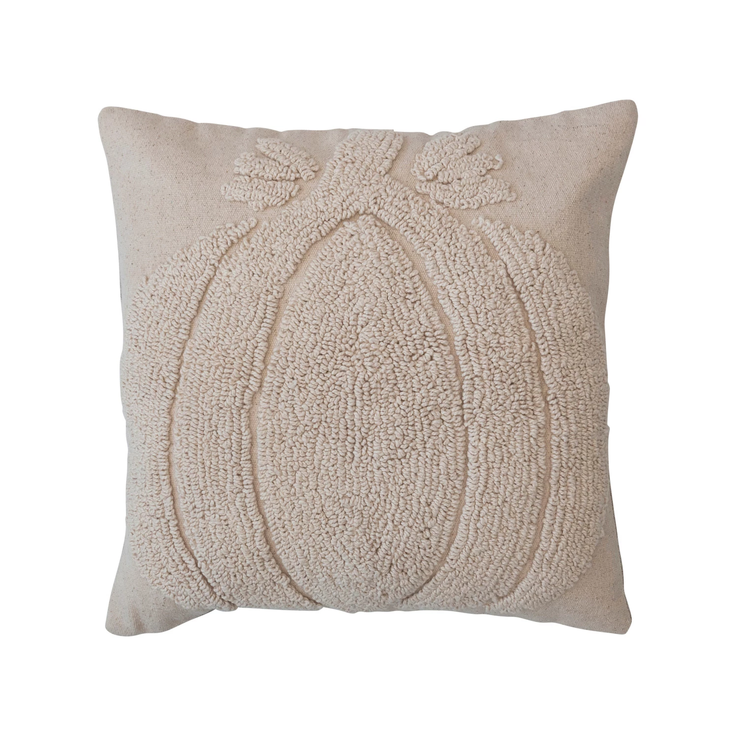 Image of Tufted Pumpkin Pillow, 18"