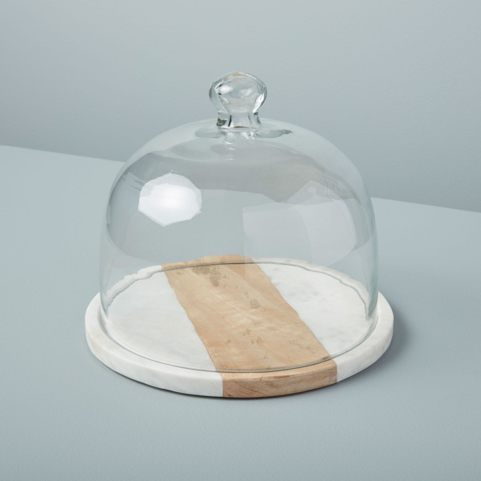 Image of Mabel Cake Tray + Glass Dome