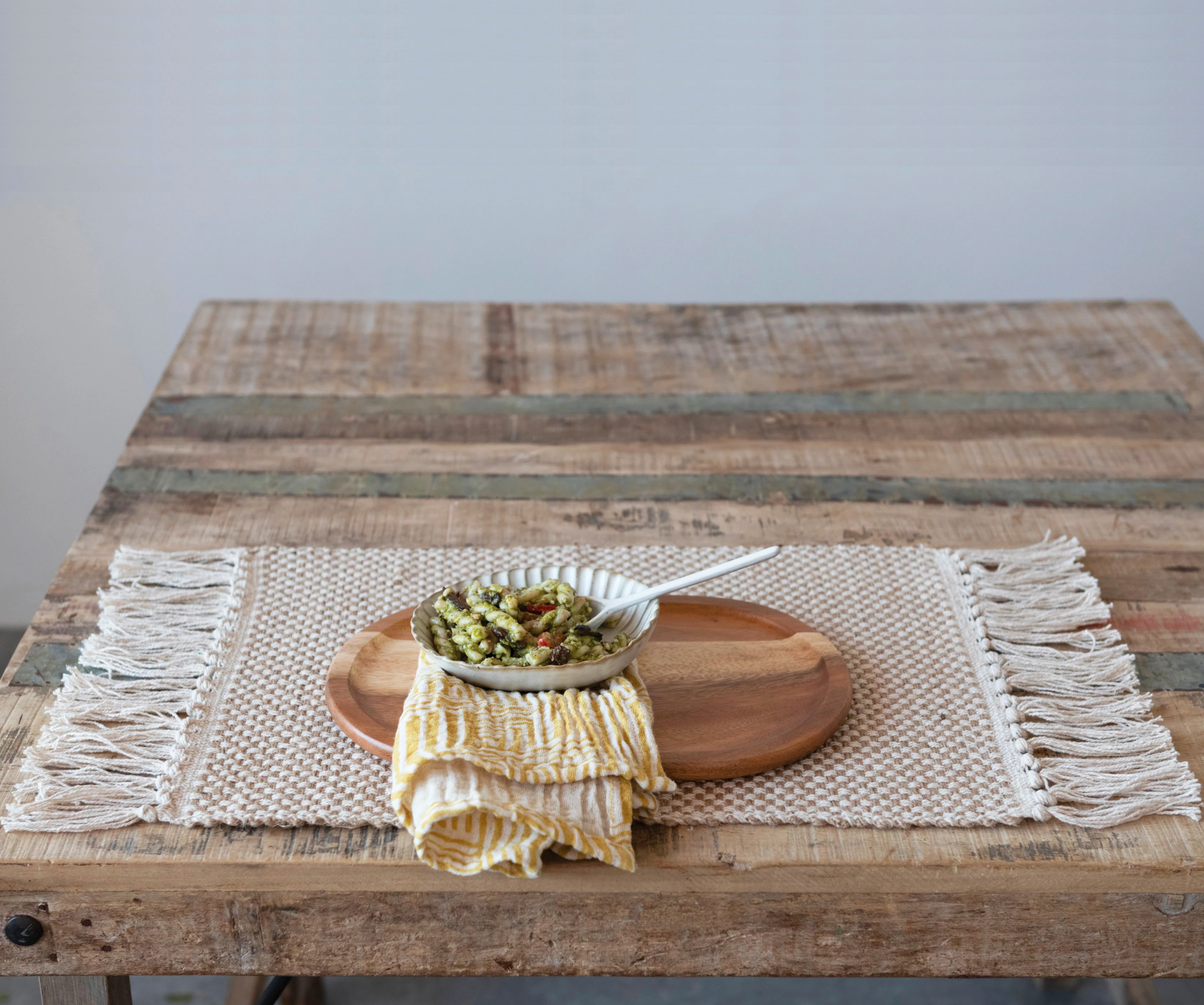 Image of Calla Jute + Cotton Placemats, Set of 4