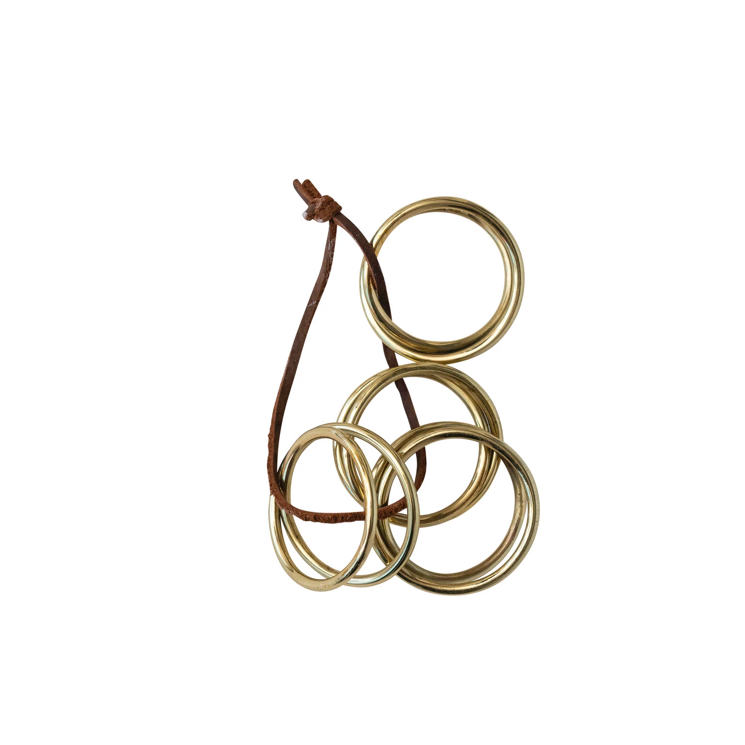 Image of Gilda Brass Napkin Rings