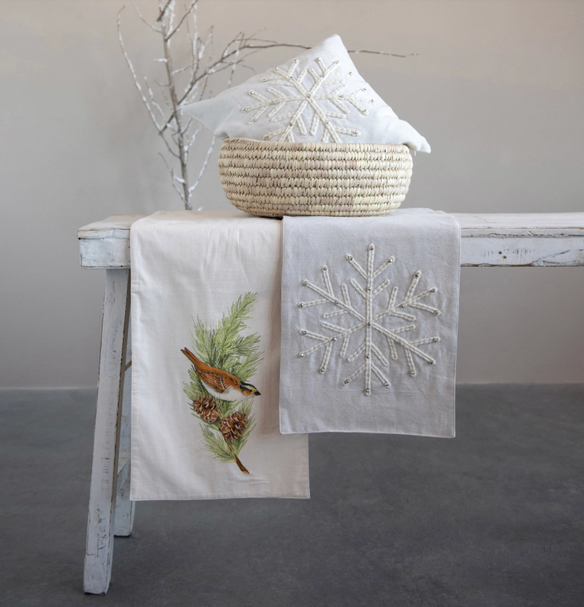 Image of Snowflake Table Runner