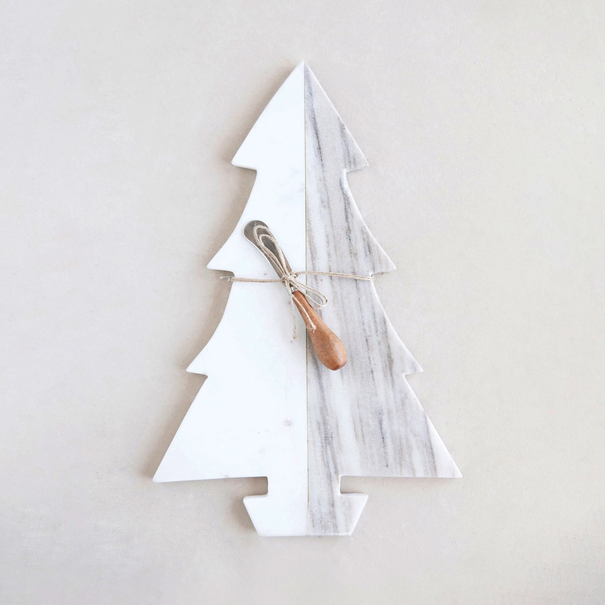 Image of Marble Christmas Tree Board, Two-toned