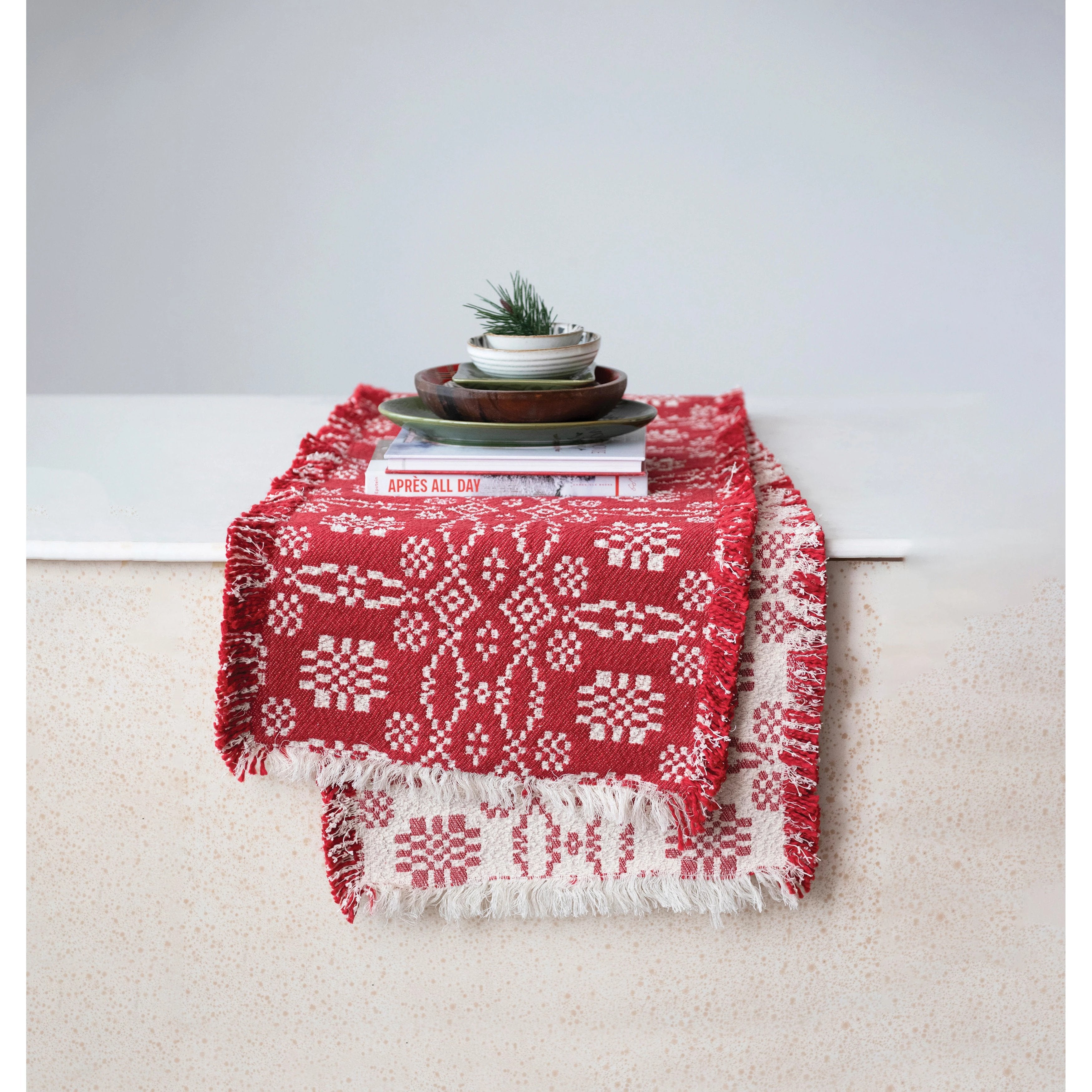 Image of Holiday Table Runner, Reversible