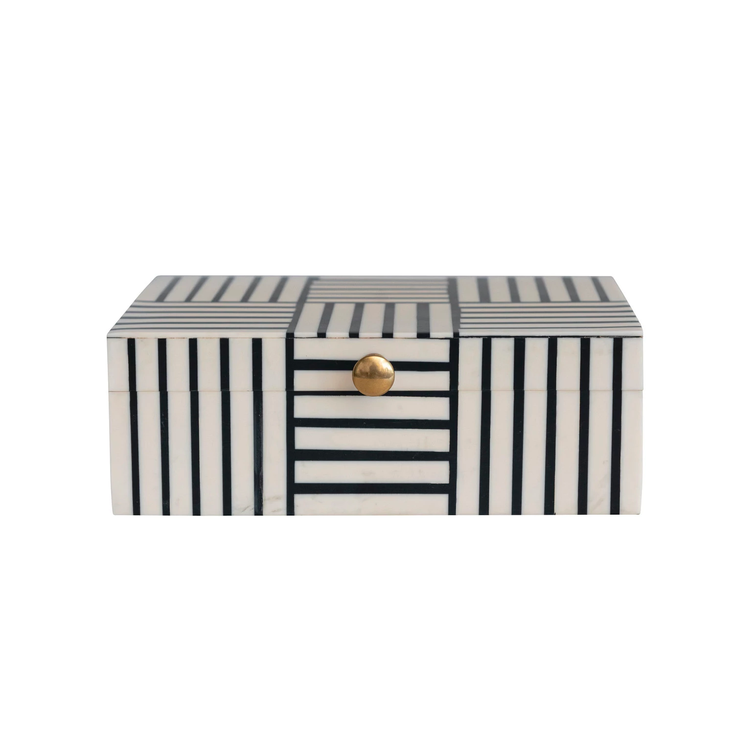 Image of Viona Black + White Decorative Box