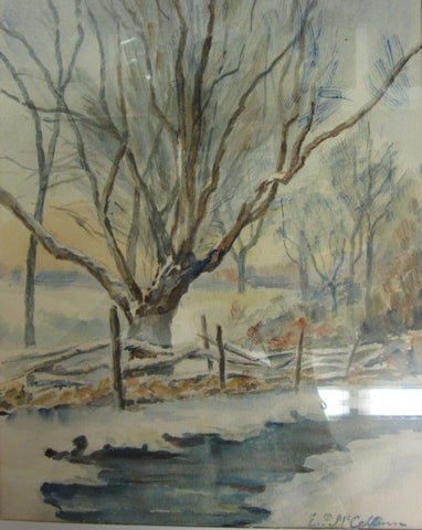 Untitled Watercolour by L.P. McCallum