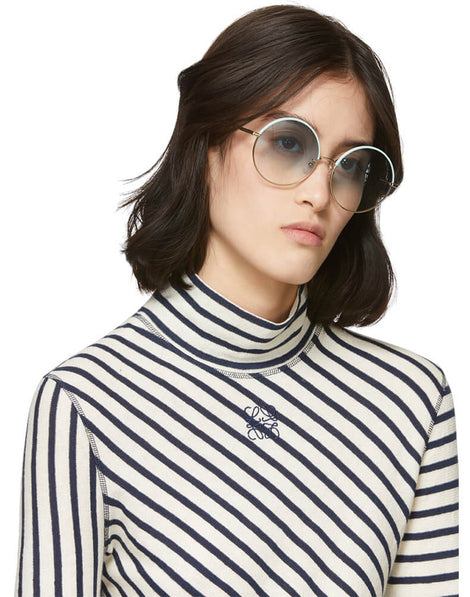 loewe round sunglasses