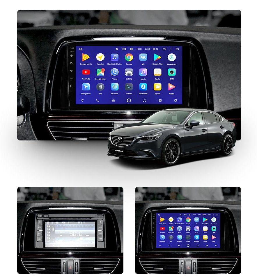 Car Dealz 10.2" Android 8.1 Mazda 6 GL GJ 20122017 GPS