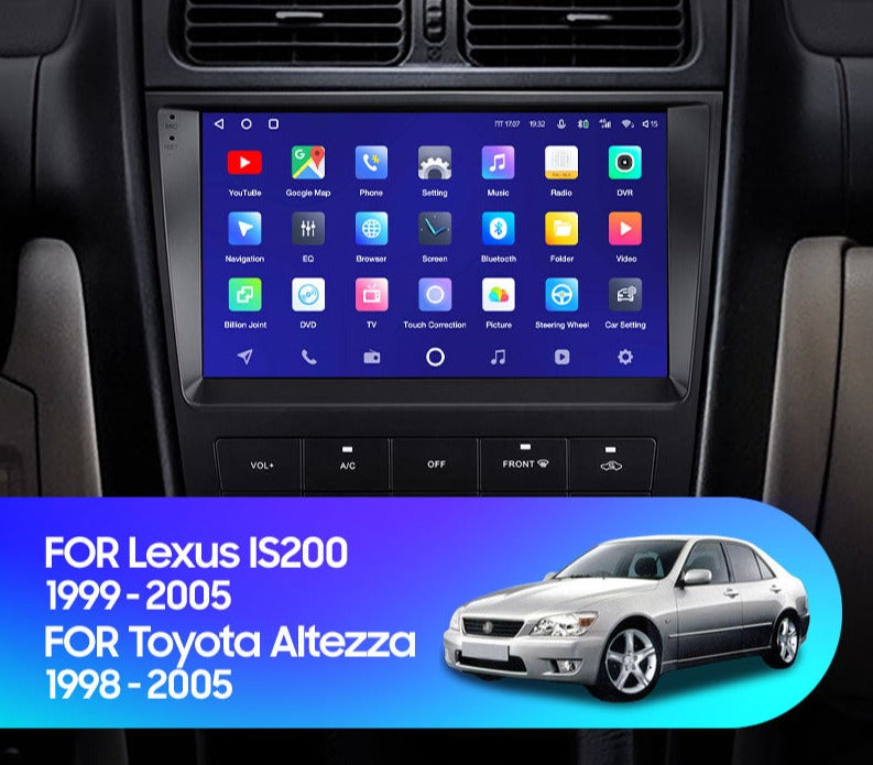  Android  For Lexus IS200 XE10 1999 - 2005 |