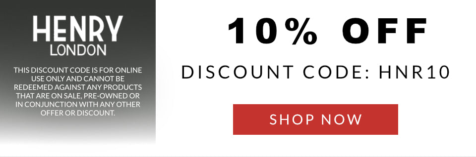 Henry London Discount Code