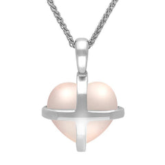 c-w-sellors-sterling-silver-rose-quartz-small-cross-heart-necklace