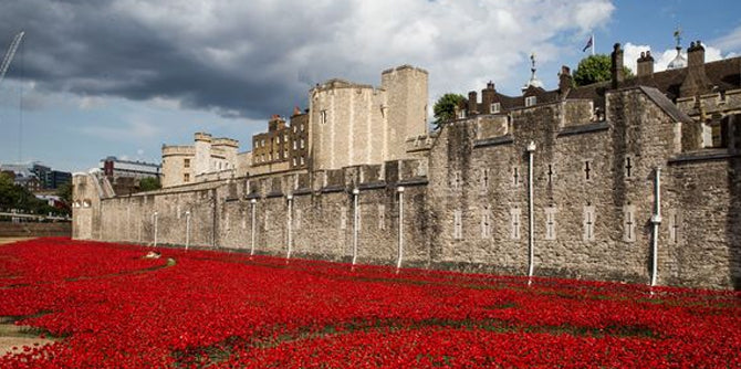 The Poppies At The Tower Of London