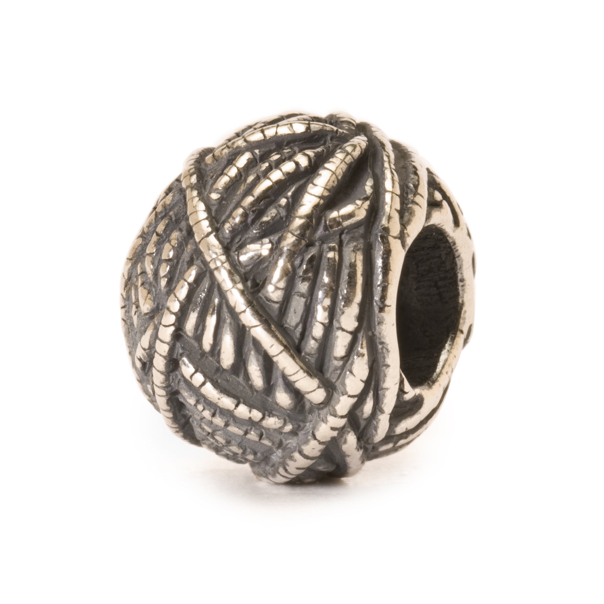 Trollbeads Ball Of Yarn Silver Charm 