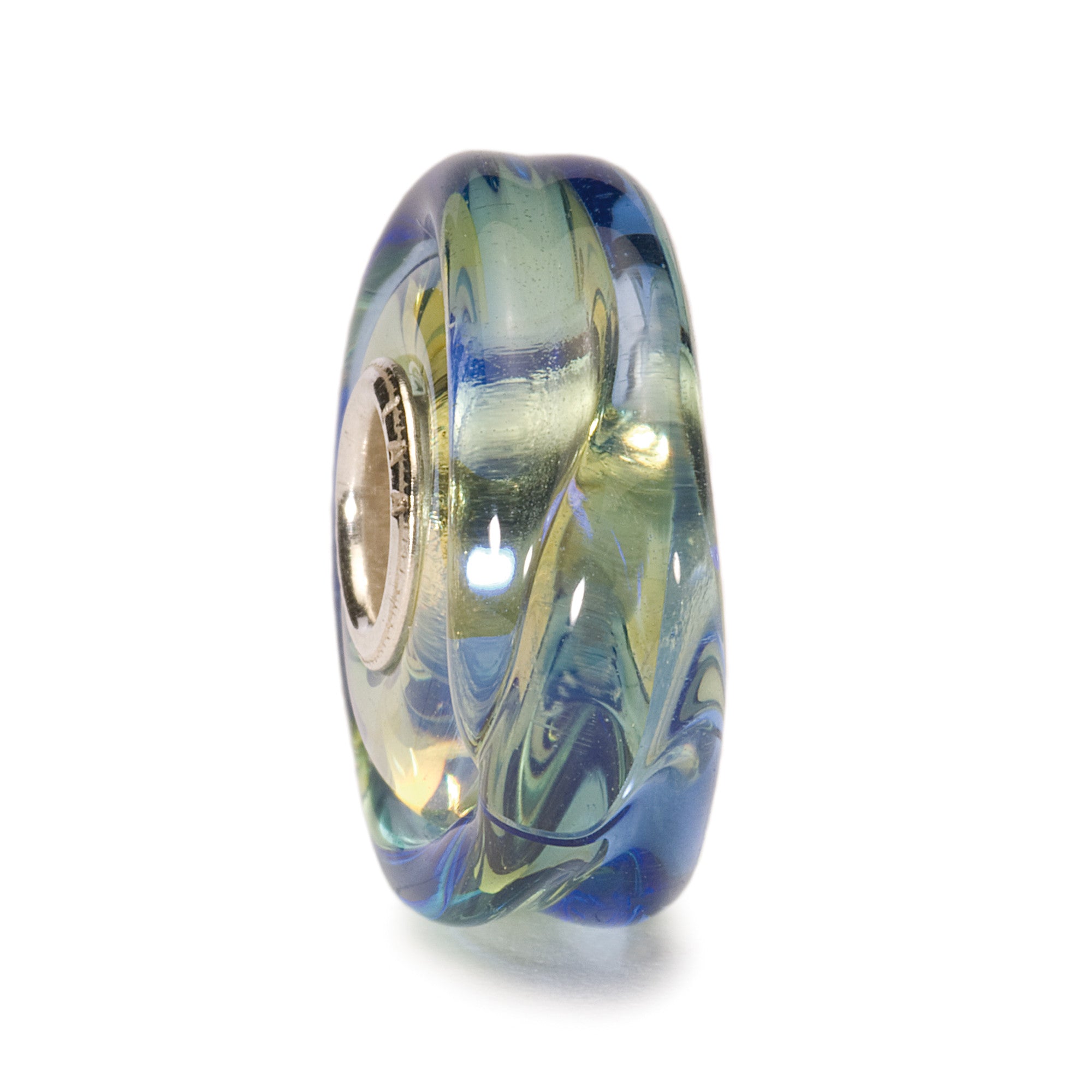 Trollbeads Cool Dusk Silver & Glass Bead