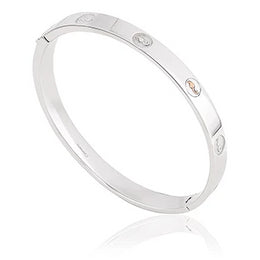 Clogau Tree of Life Insignia Sterling Silver Bangle