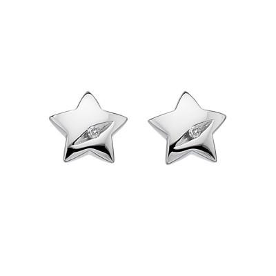Hot Diamonds Shooting Stars Sterling Silver Earrings 