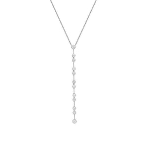 Picchiotti 18ct White Gold 1.73ct Diamond Drop Necklace