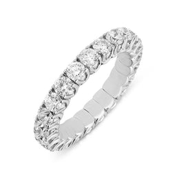 Picchiotti Xpandable 18ct White Gold 2.47ct Diamond Eternity Ring
