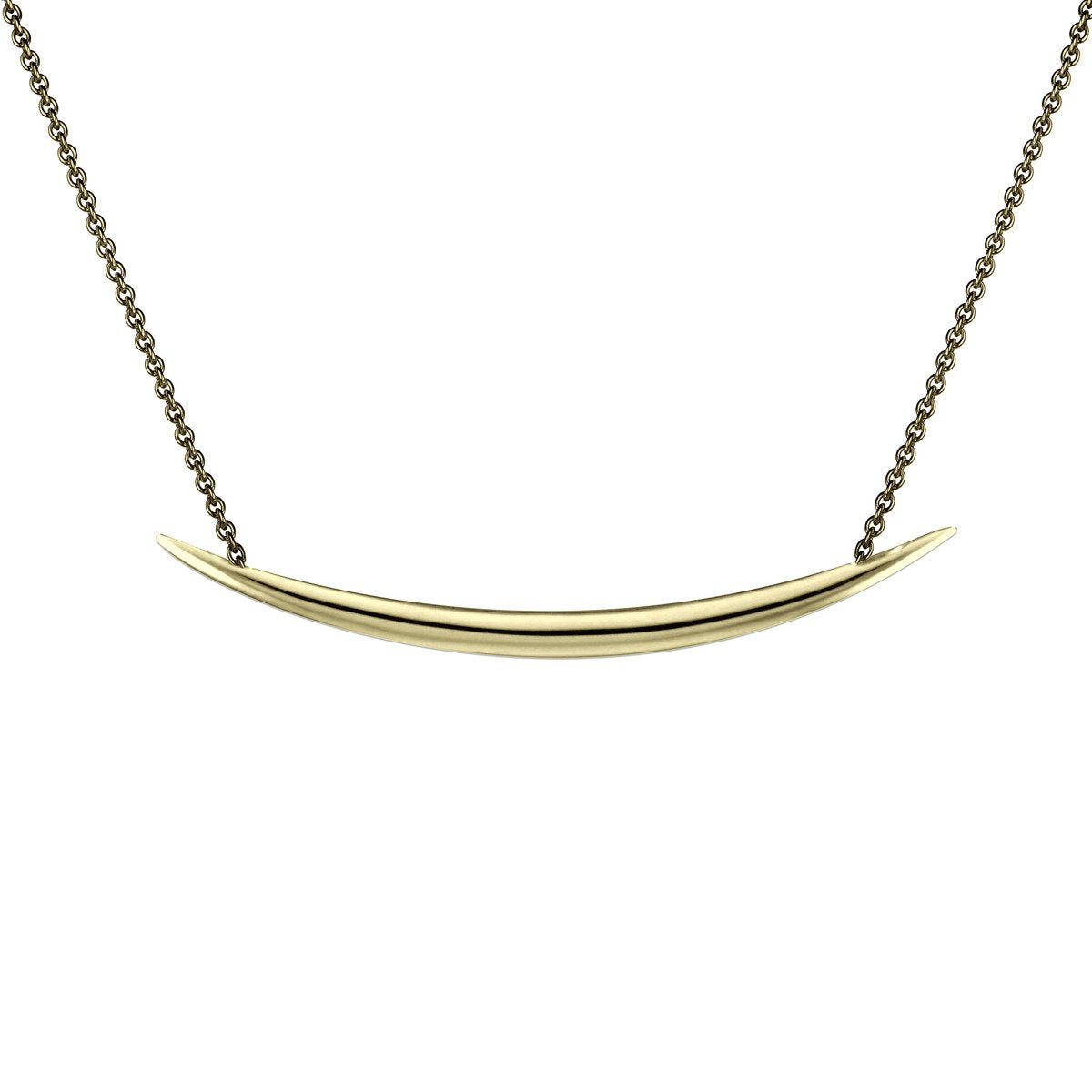 Shaun Leane Quill Yellow Gold Vermeil Necklace 