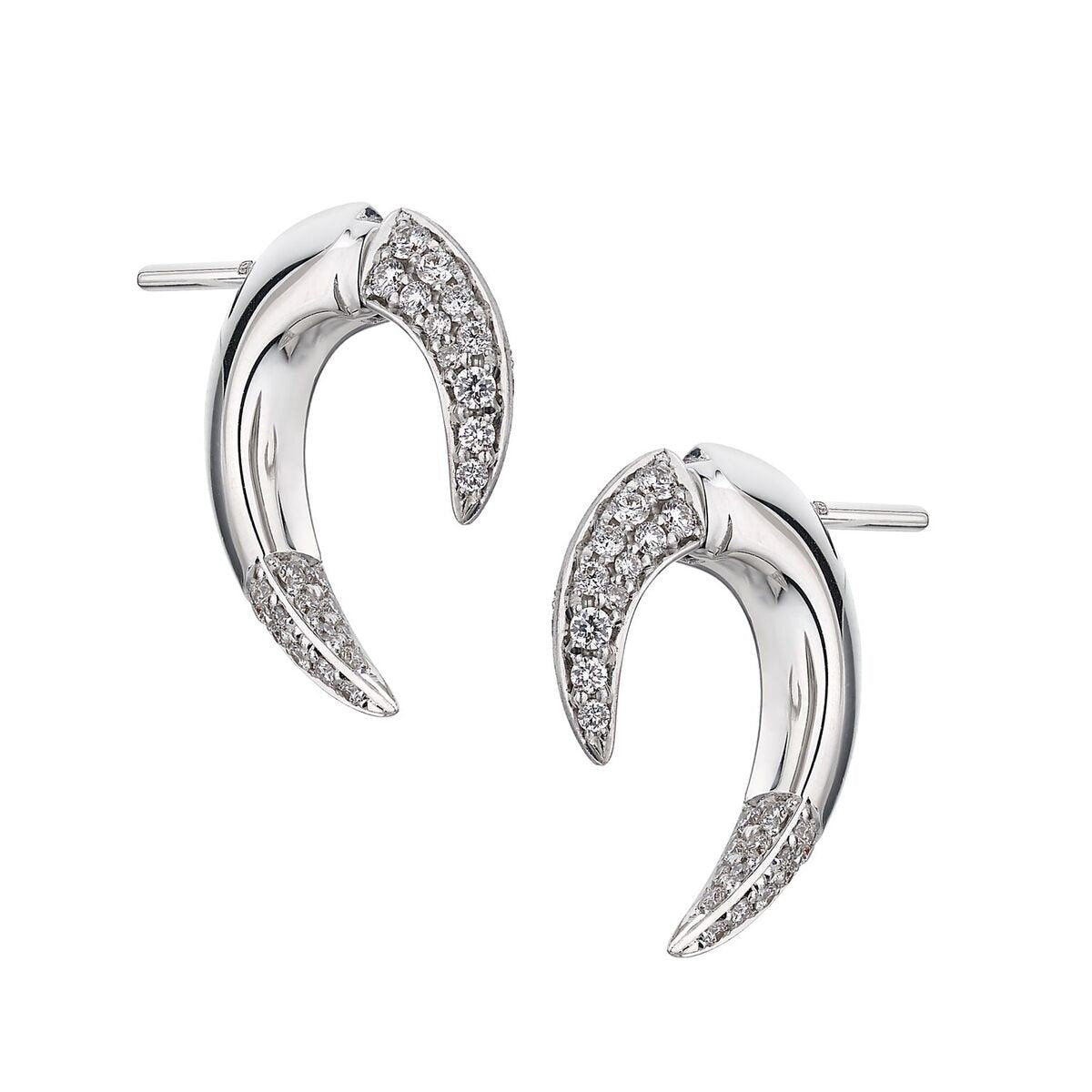Shaun Leane Talon 18ct White Gold 0.48ct Diamond Earrings