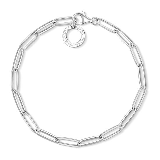 Thomas Sabo Charm Club Sterling Silver Charm Bracelet 17cm