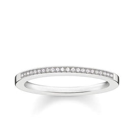 Thomas Sabo Glam And Soul Sterling Silver Diamond Ring D