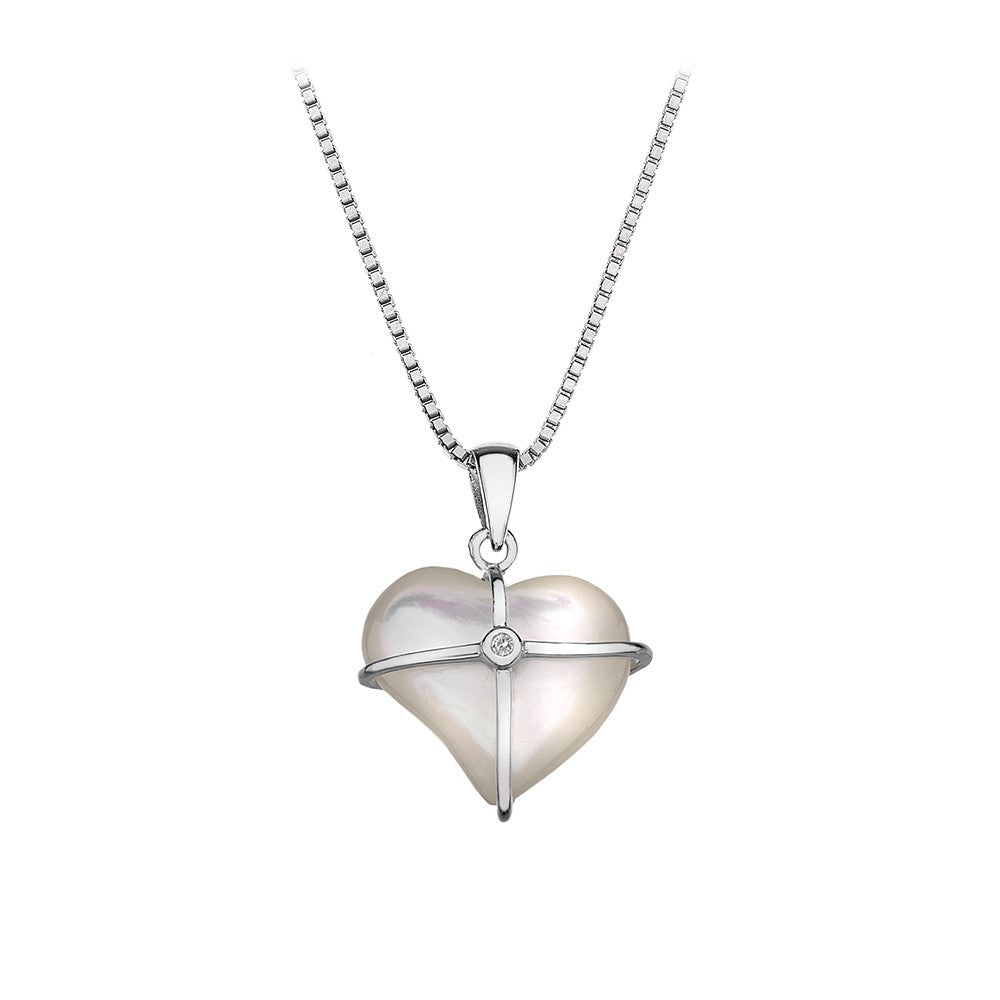 Hot Diamonds Necklace Heart D 