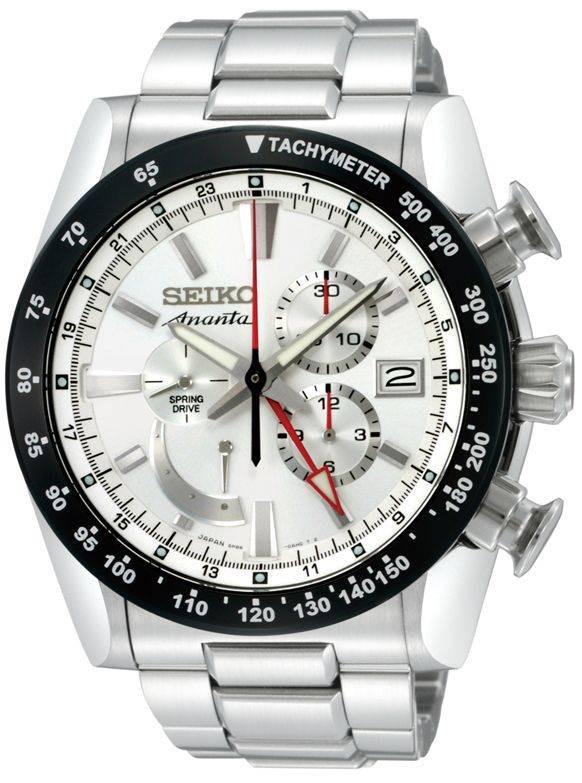 Seiko Ananta Spring Drive Chronograph SPS007J1 | C W Sellors Fine Jewellery