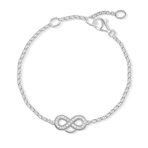 Thomas Sabo Charm Club Infinity Silver Bracelet 