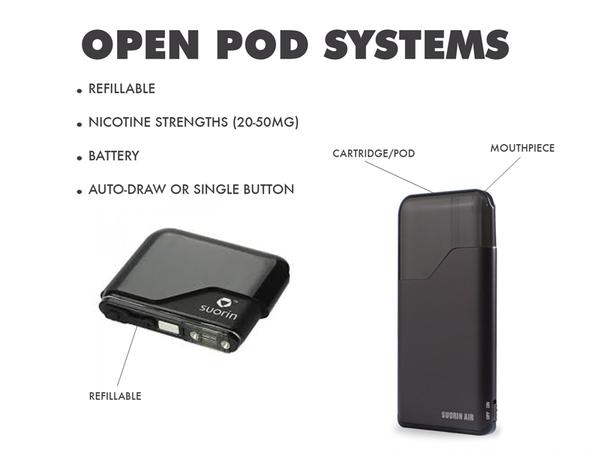Open pod system online vape shop