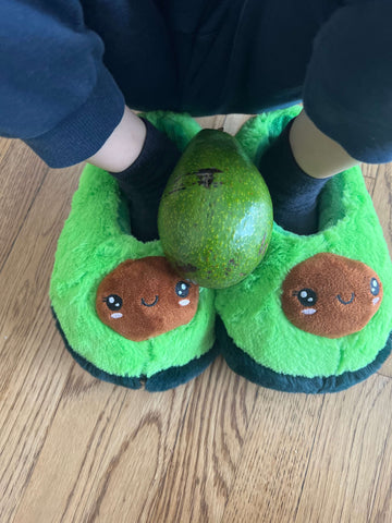 Pantuflas de aguacate