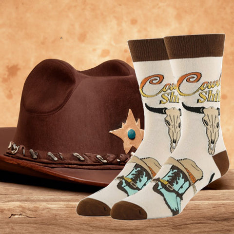 Country Socks Cowboy Shit