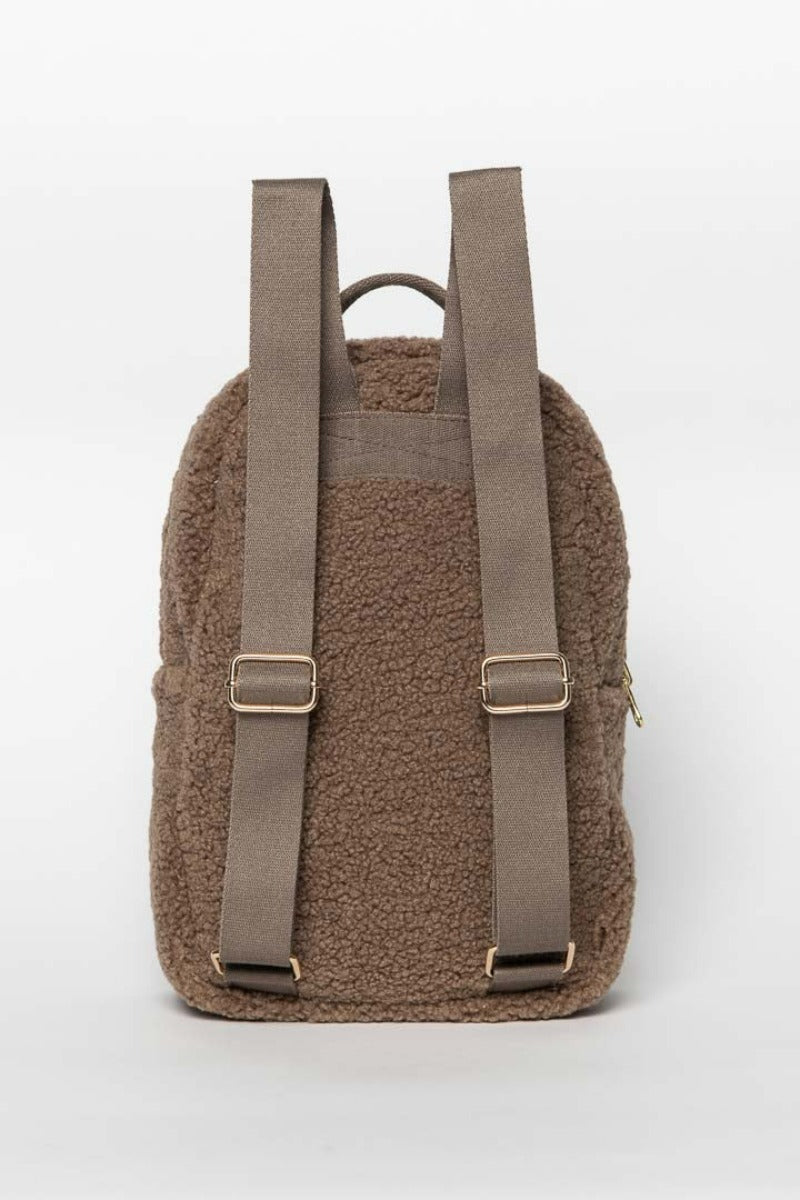 Brown Teddy Mini Backpack