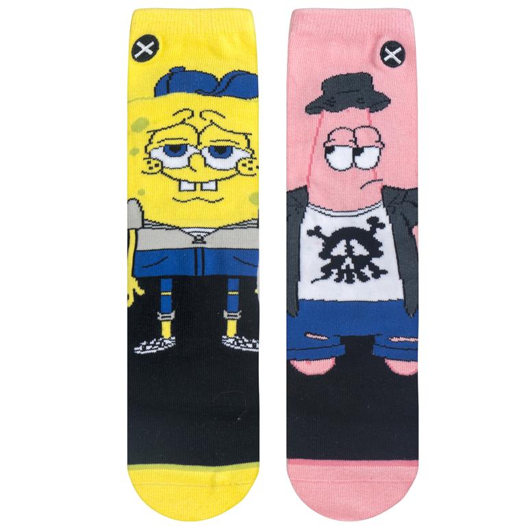 SpongeBob SquarePants Juniors' Ankle Sock - 3-Pack