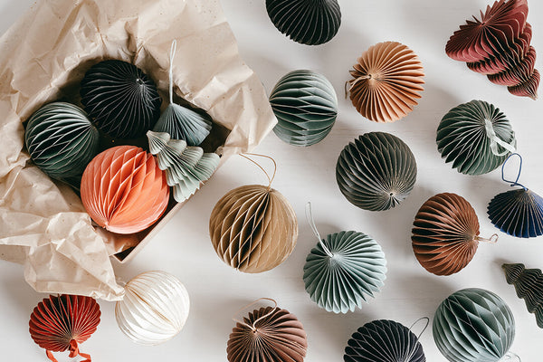 Paper Tree Ornaments