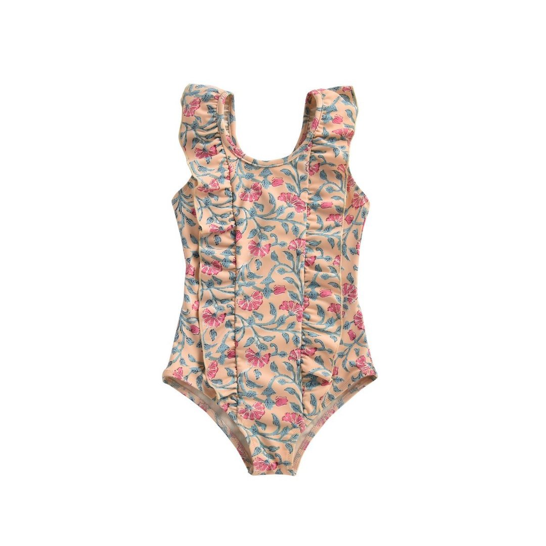 Lemon Flowers Bathing Suit - Child - Lexie