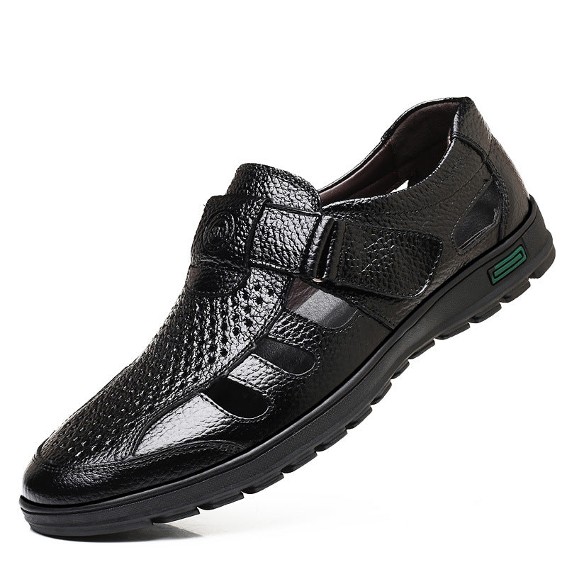 Comfortable Leather Men Shoes Sandals – lazanow