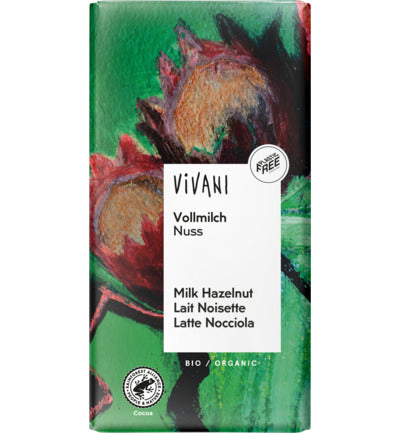 Vivani / Melkchocolade met Hazelnootstukjes