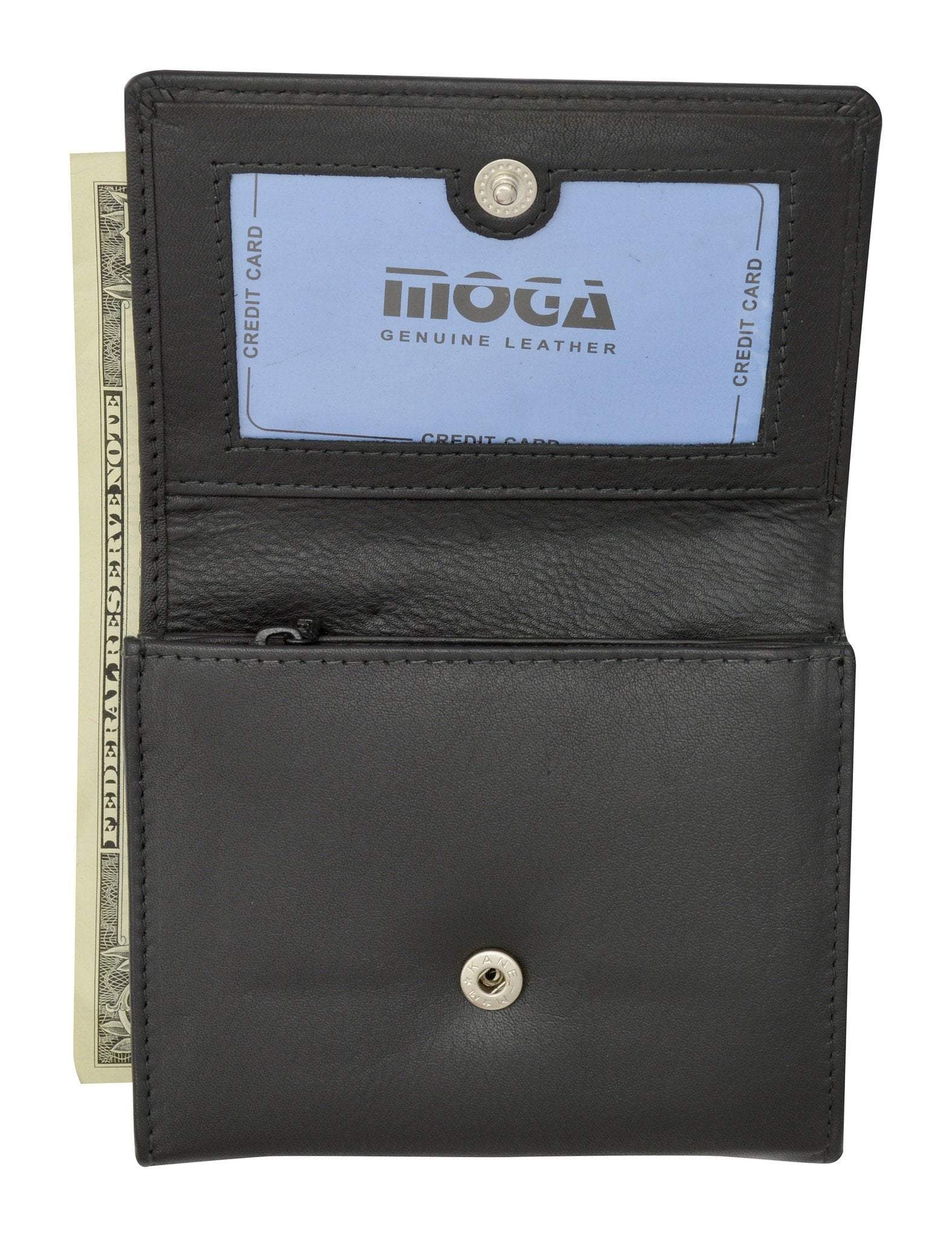 Moga Women Ladies Credit Card ID Money Purse Holder Wallet High End Leather 94013