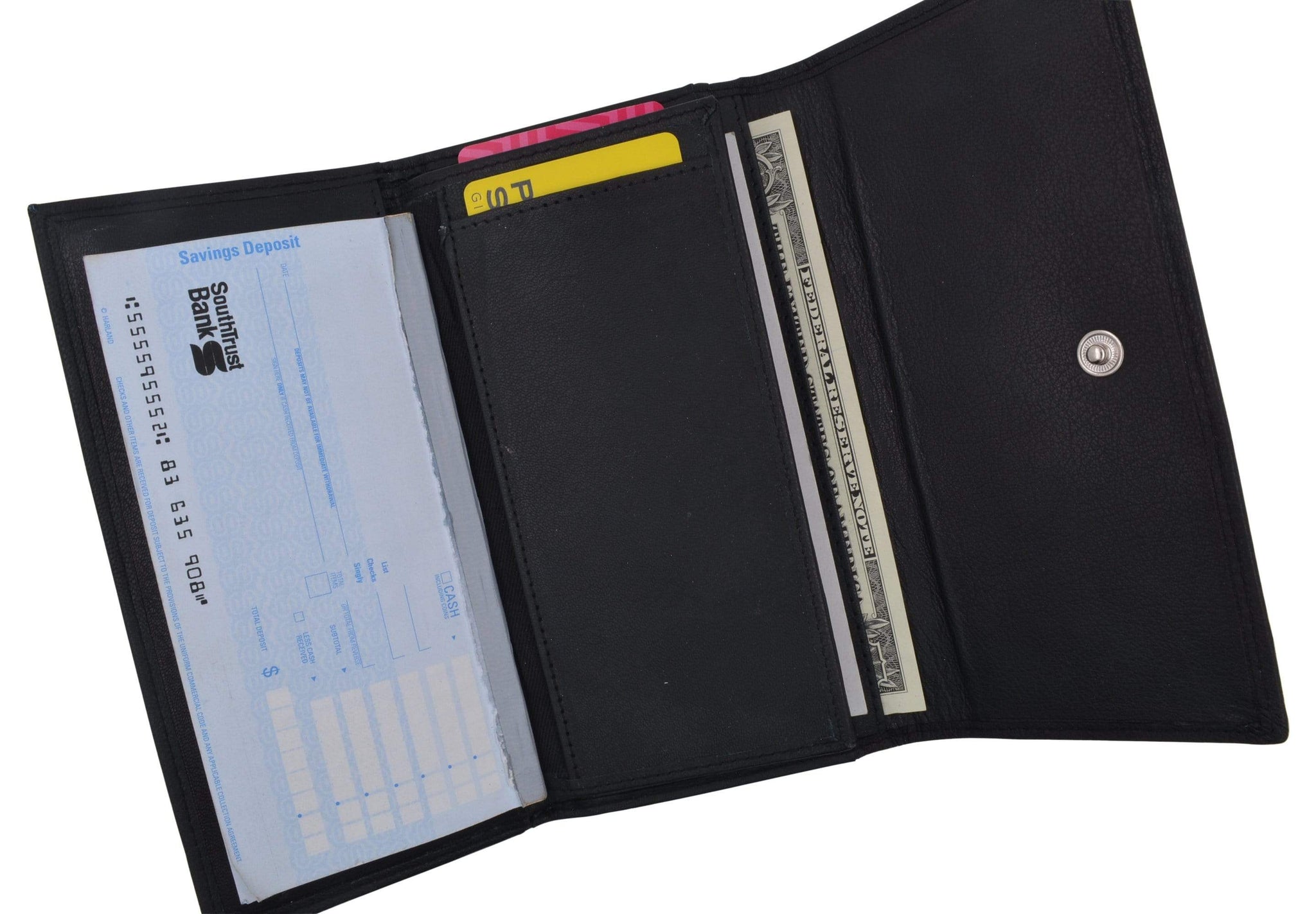 ladies wallet with checkbook holder