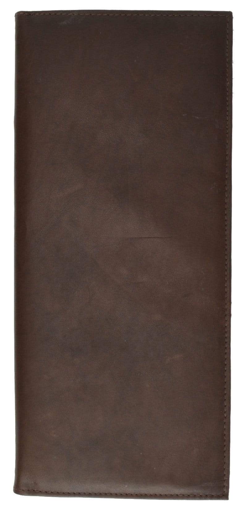 Genuine Leather Large Business Card Holder Book Organizer Office ...