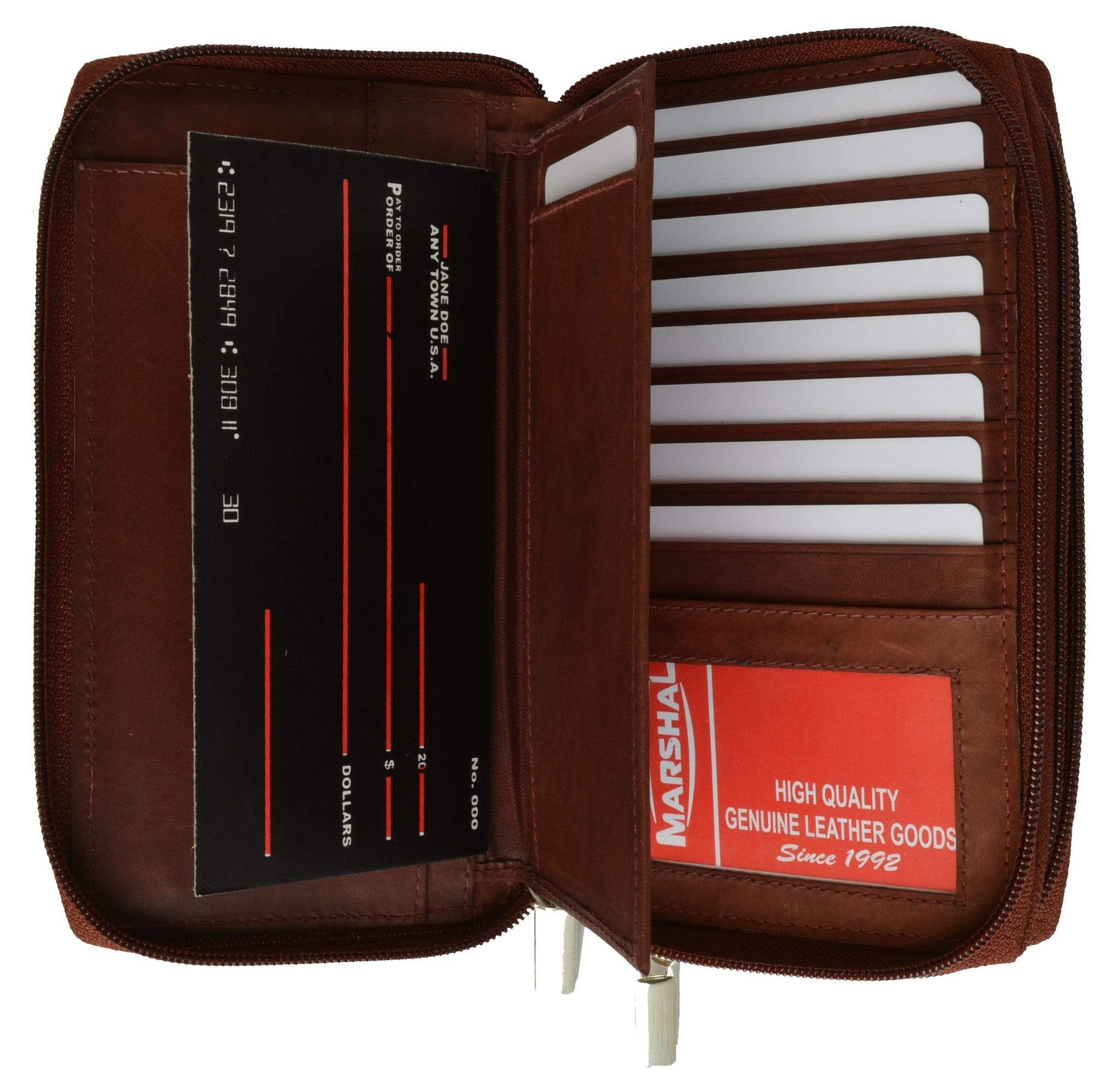 Ladies' Wallet With Double Zipper